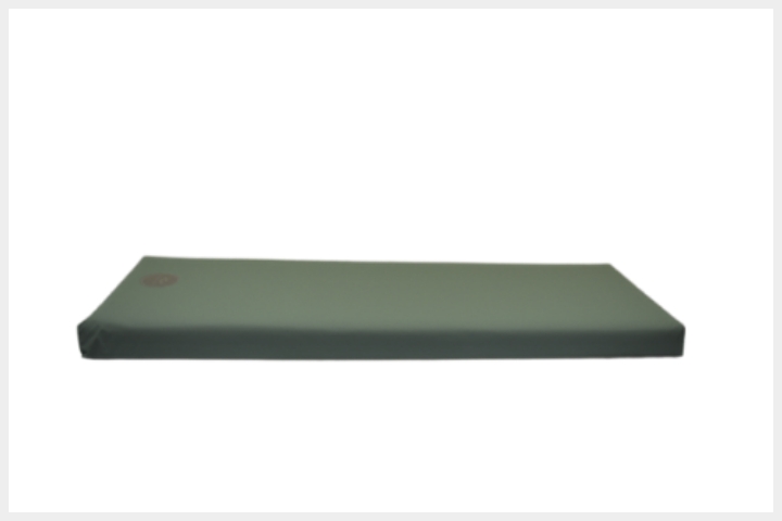 green vinyl mattress